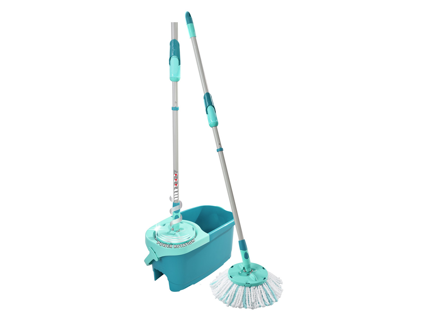 LEIFHEIT Complete dweilset Clean Twist Disc Mop Ergo