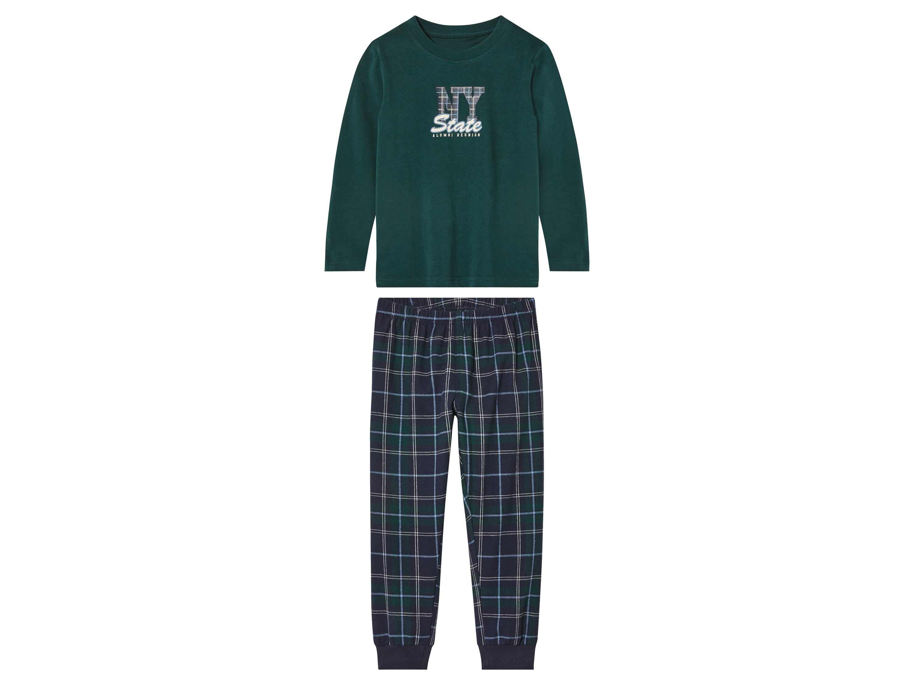 lupilu Kinder pyjama (110/116, Groen)