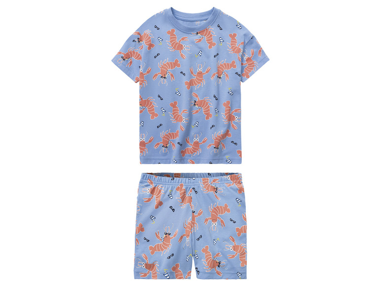 lupilu Peuters jongens pyjama (110/116, Blauw)