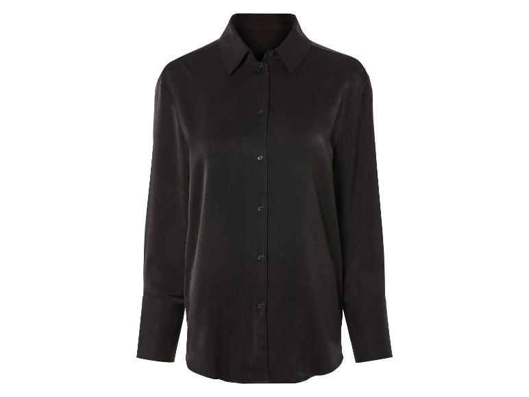 Ga naar volledige schermweergave: esmara® Satijnen dames blouse - afbeelding 2