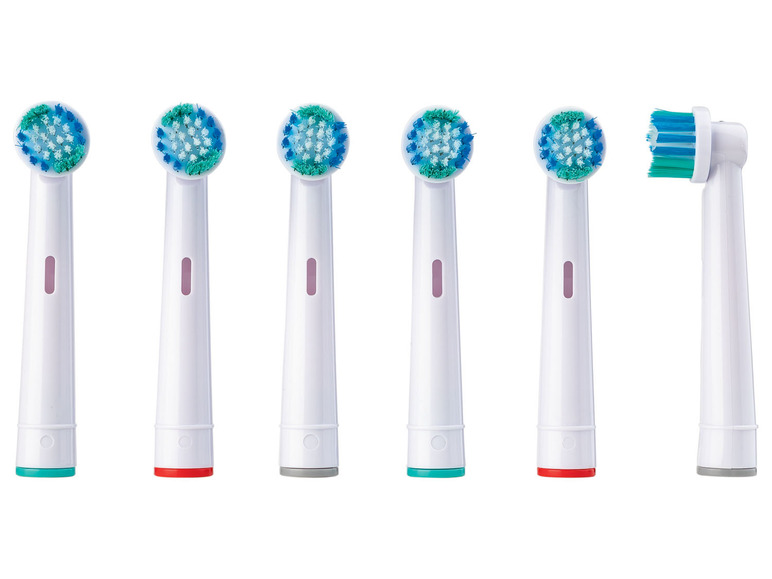 nevadent 6 opzetborstels voor elektrische tandenb