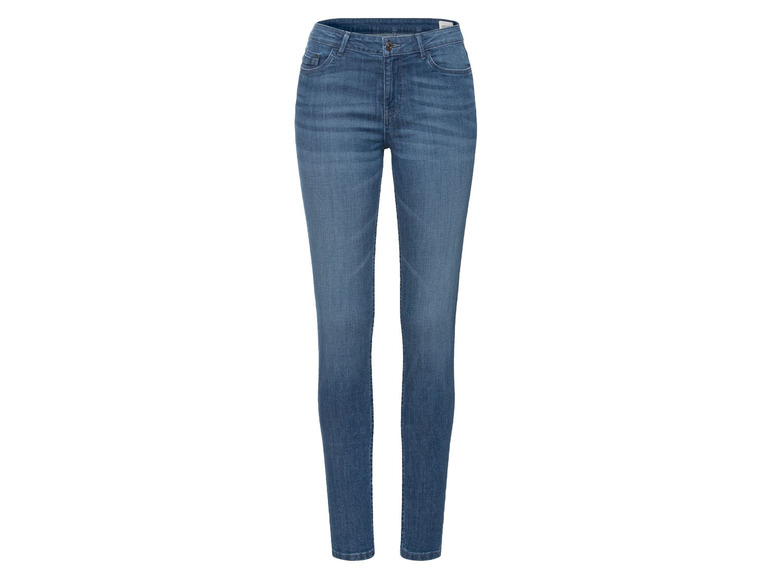 esmara Dames super skinny jeans (46, lang, Blauw)