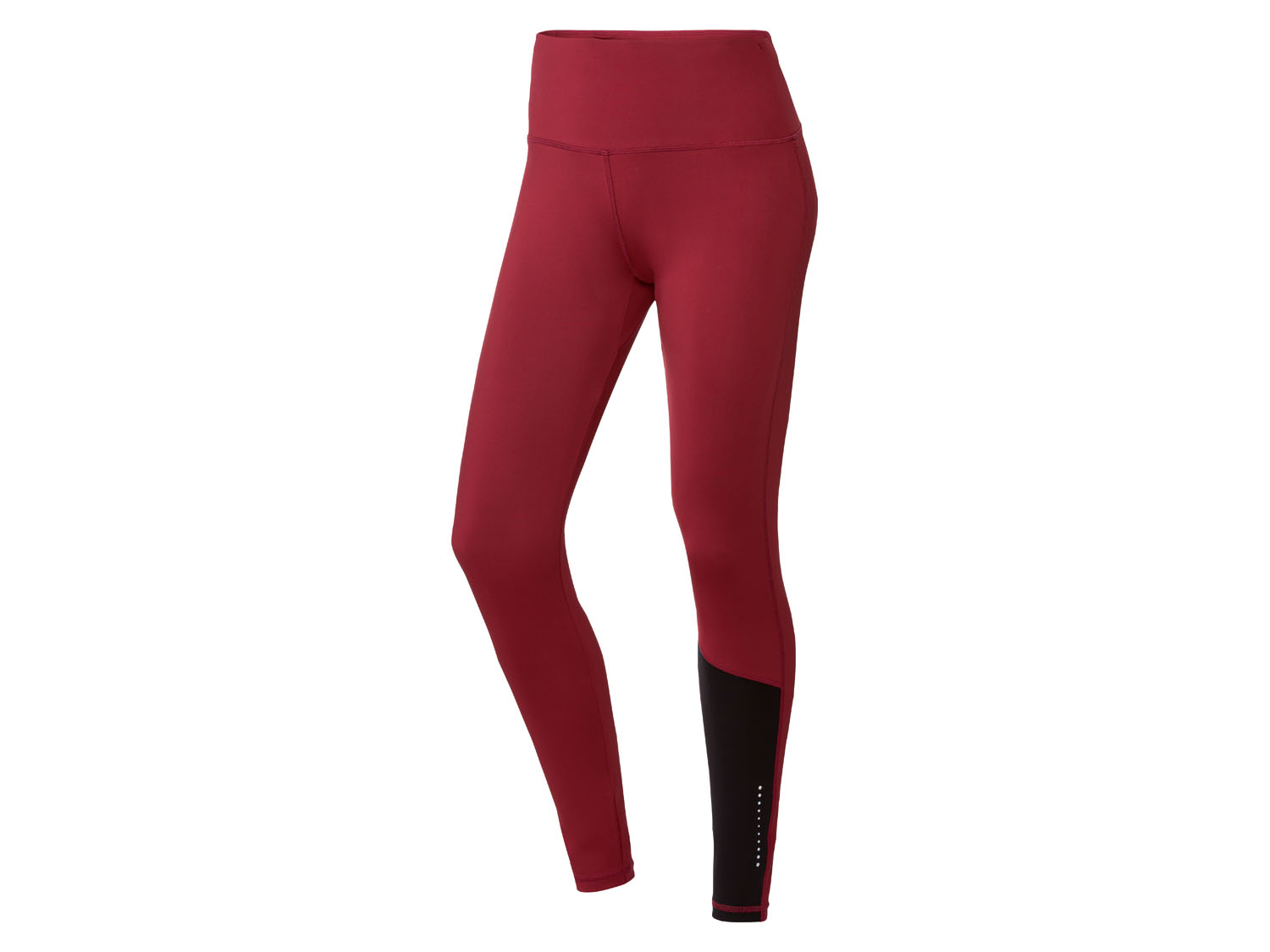 CRIVIT Dameslegging (zwart/bordeaux, M (40/42))