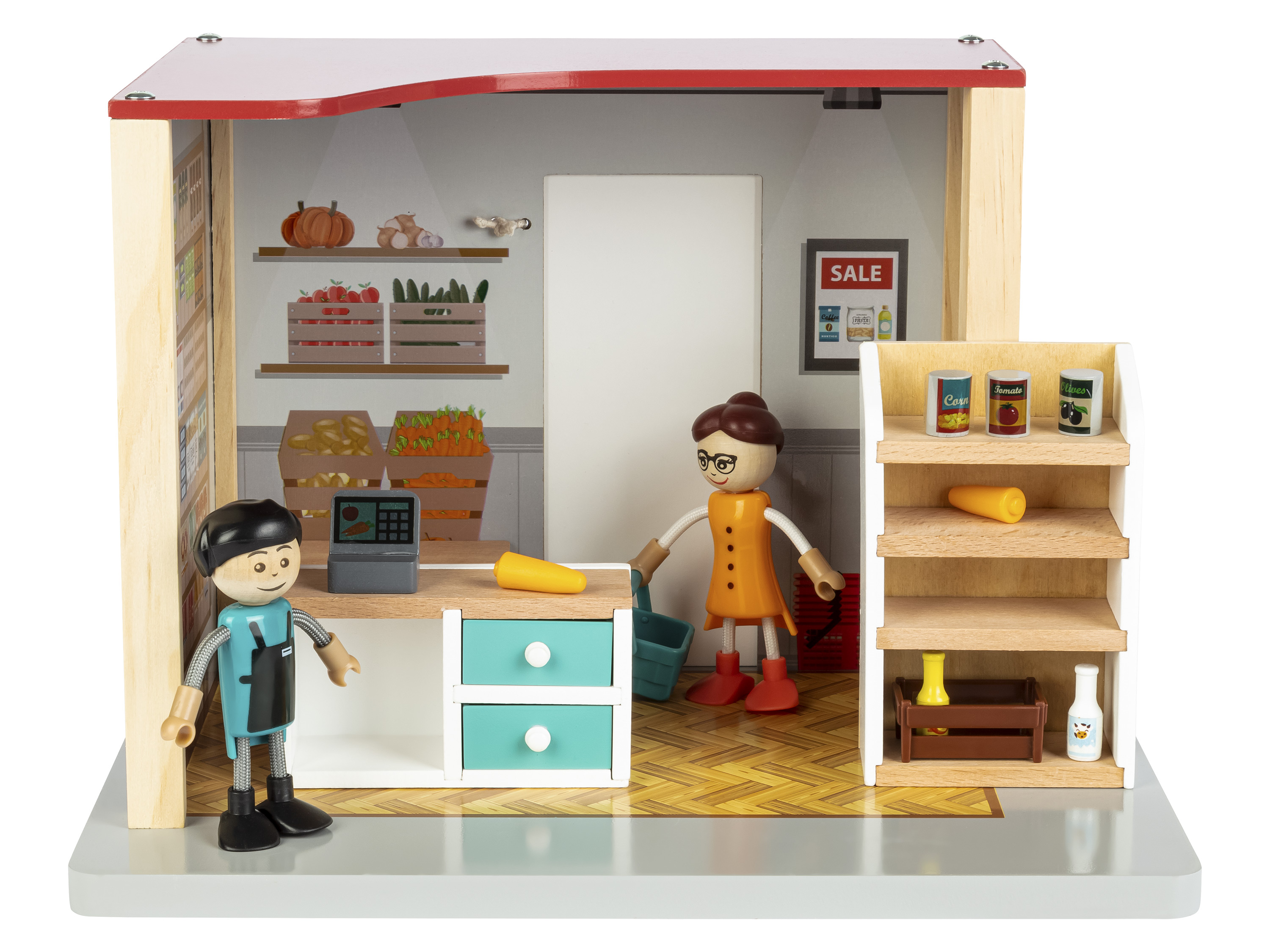 Playtive Houten poppenhuis