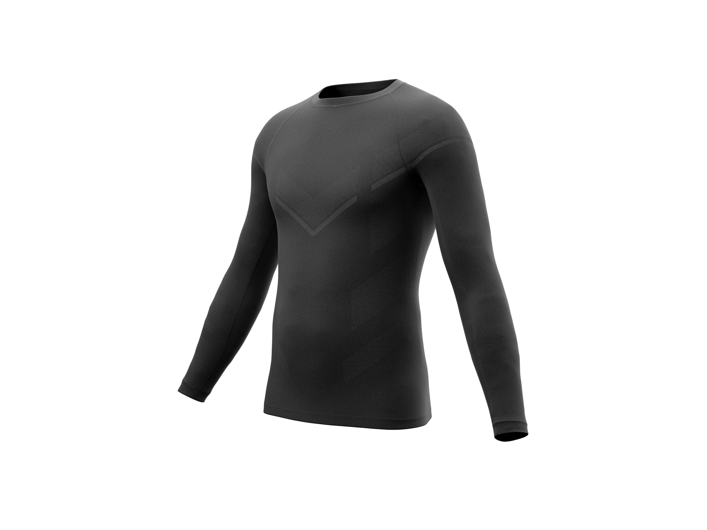 CRIVIT Heren thermoshirt (L, Zwart)