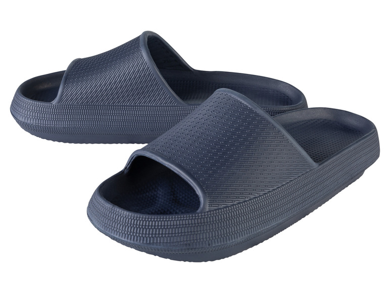 Ga naar volledige schermweergave: LIVERGY® Heren badslippers - afbeelding 2