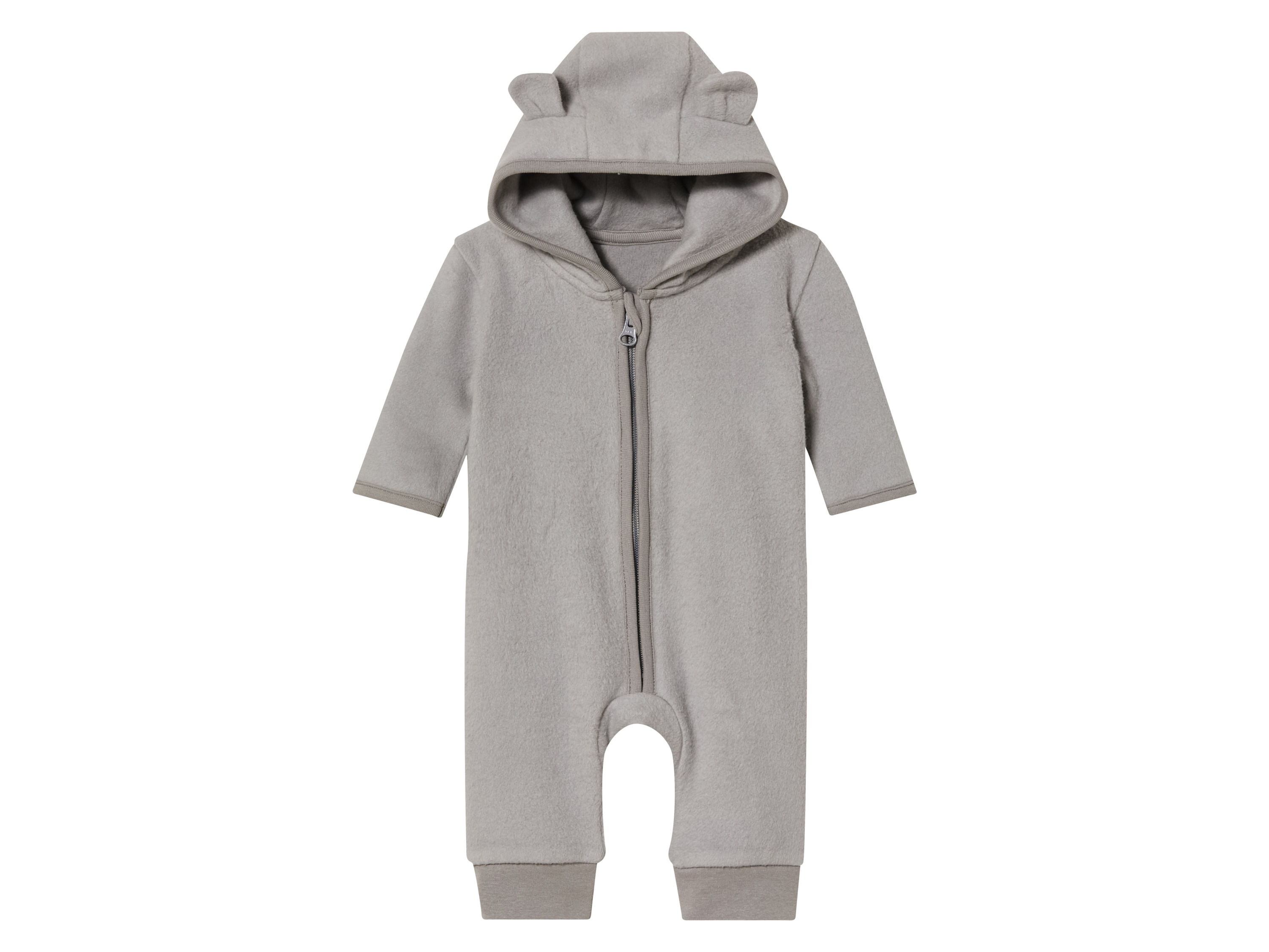 lupilu Baby fleece overall (86/92, Grijs)