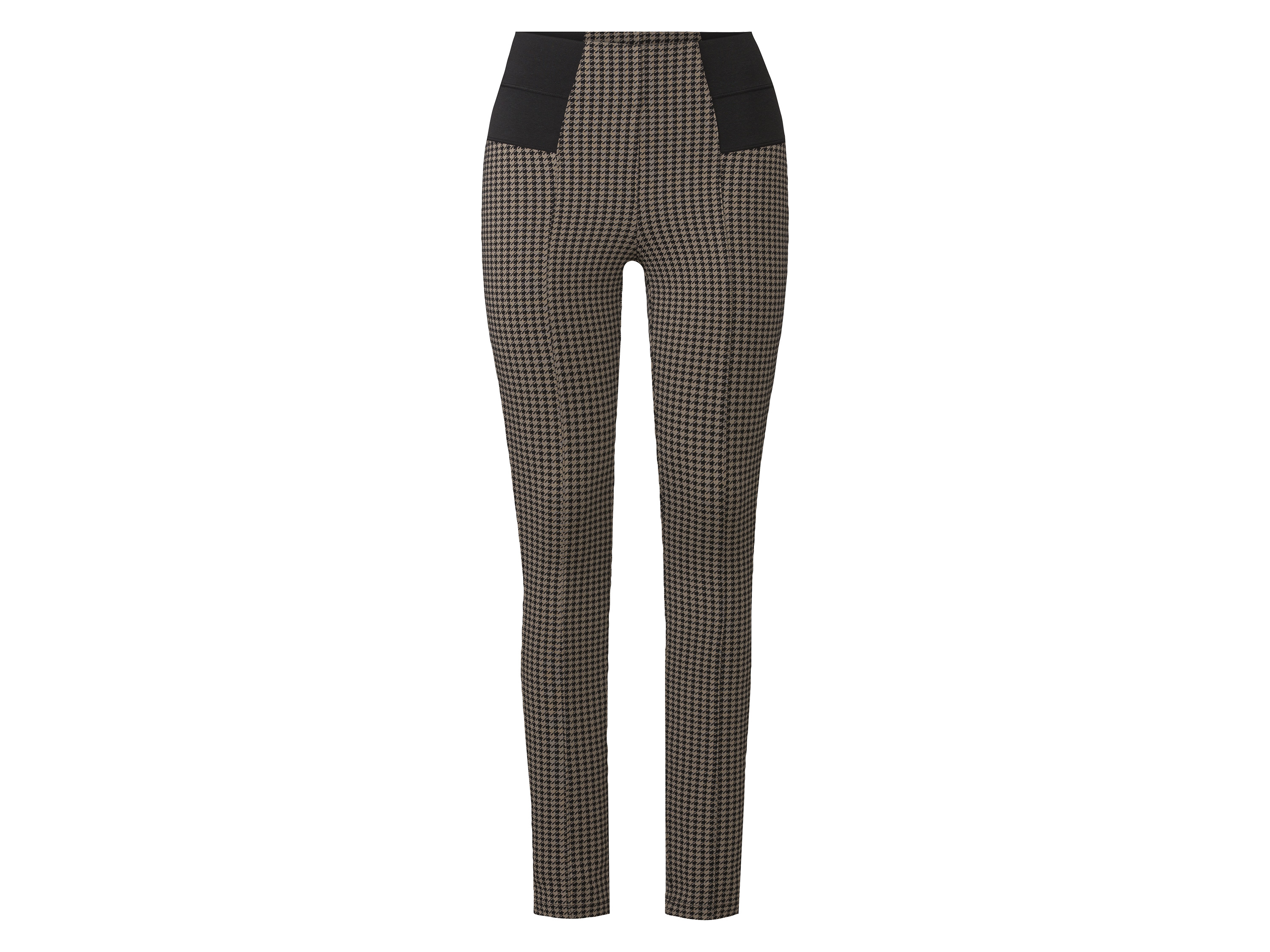 esmara Dames jegging (slim, XS (32-34), Patroon zwart-beige)