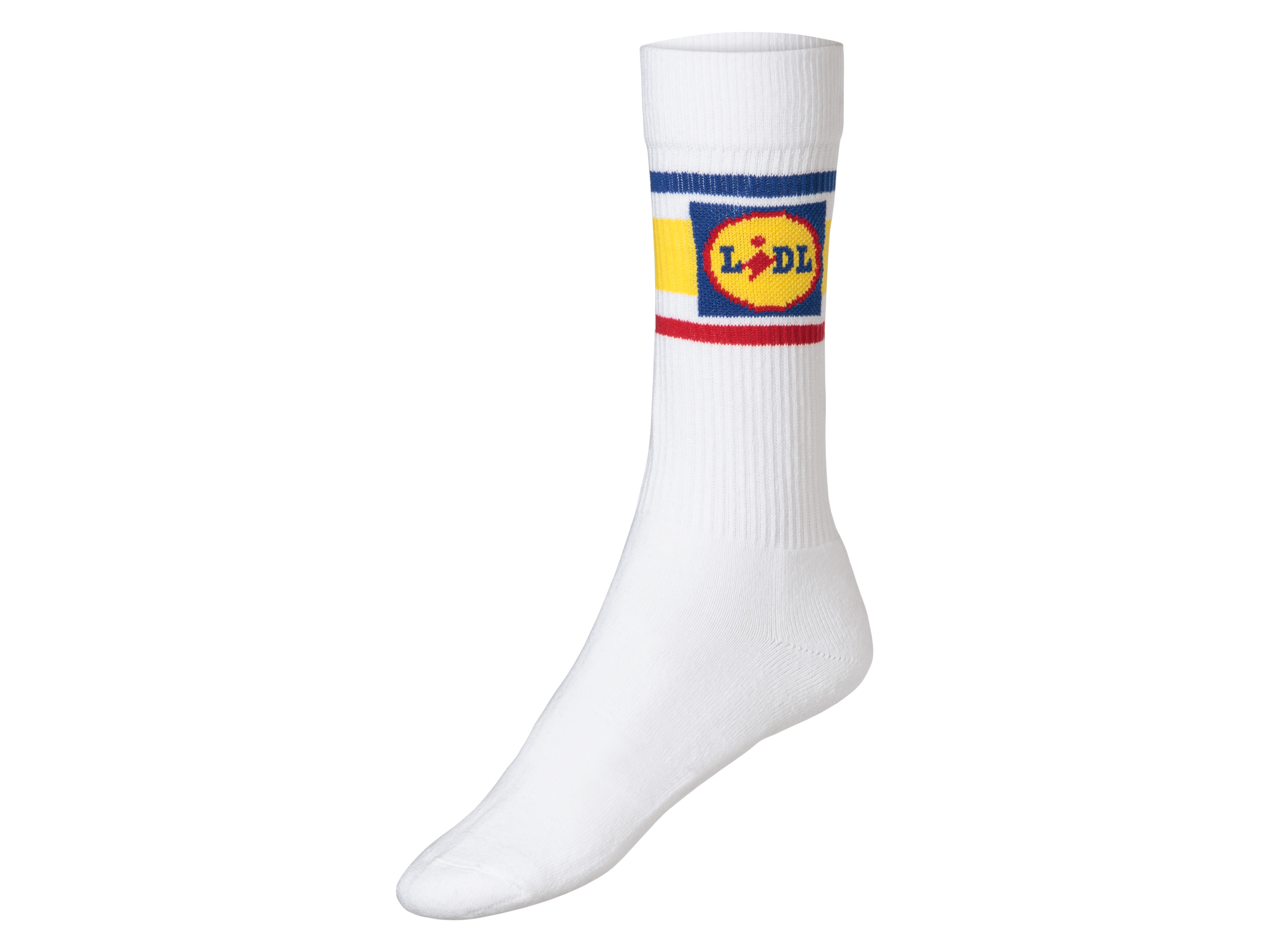 Unisex sokken met LIDL-motief (39/42, Strepen)