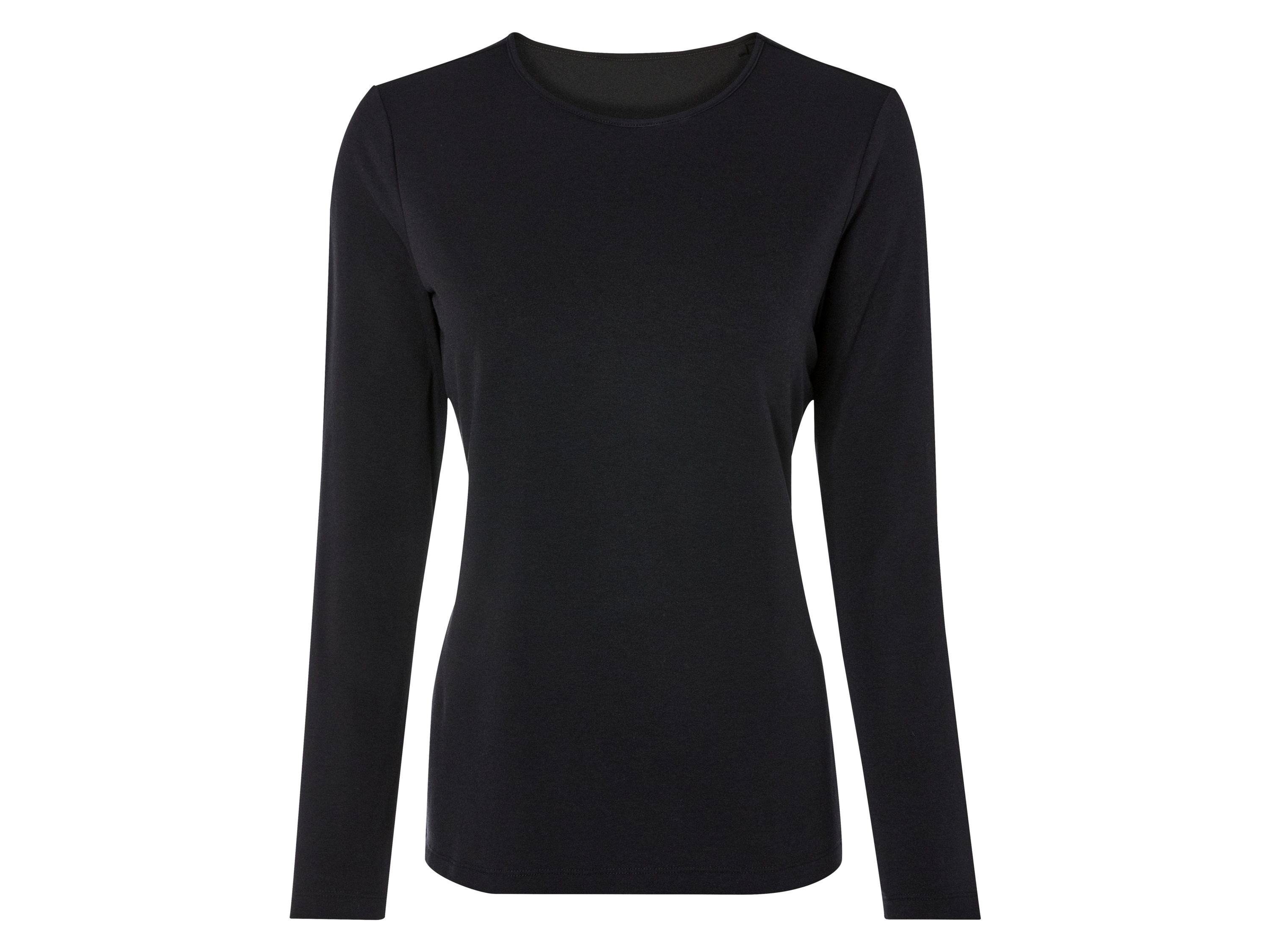 esmara Dames thermoshirt (M (40/42), Zwart)