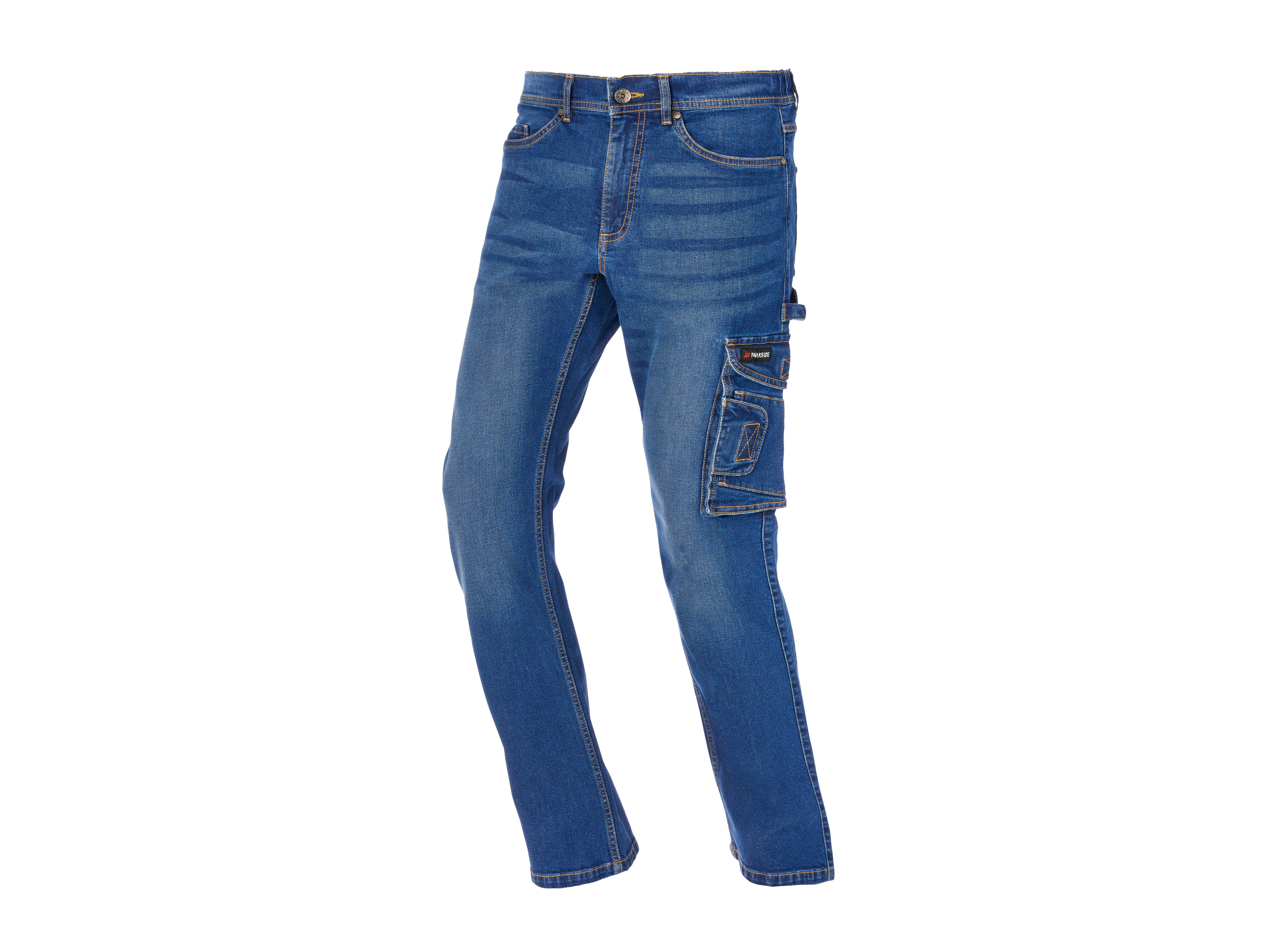 PARKSIDE Heren jeans - straight fit (58 (42/32), Donkerblauw)