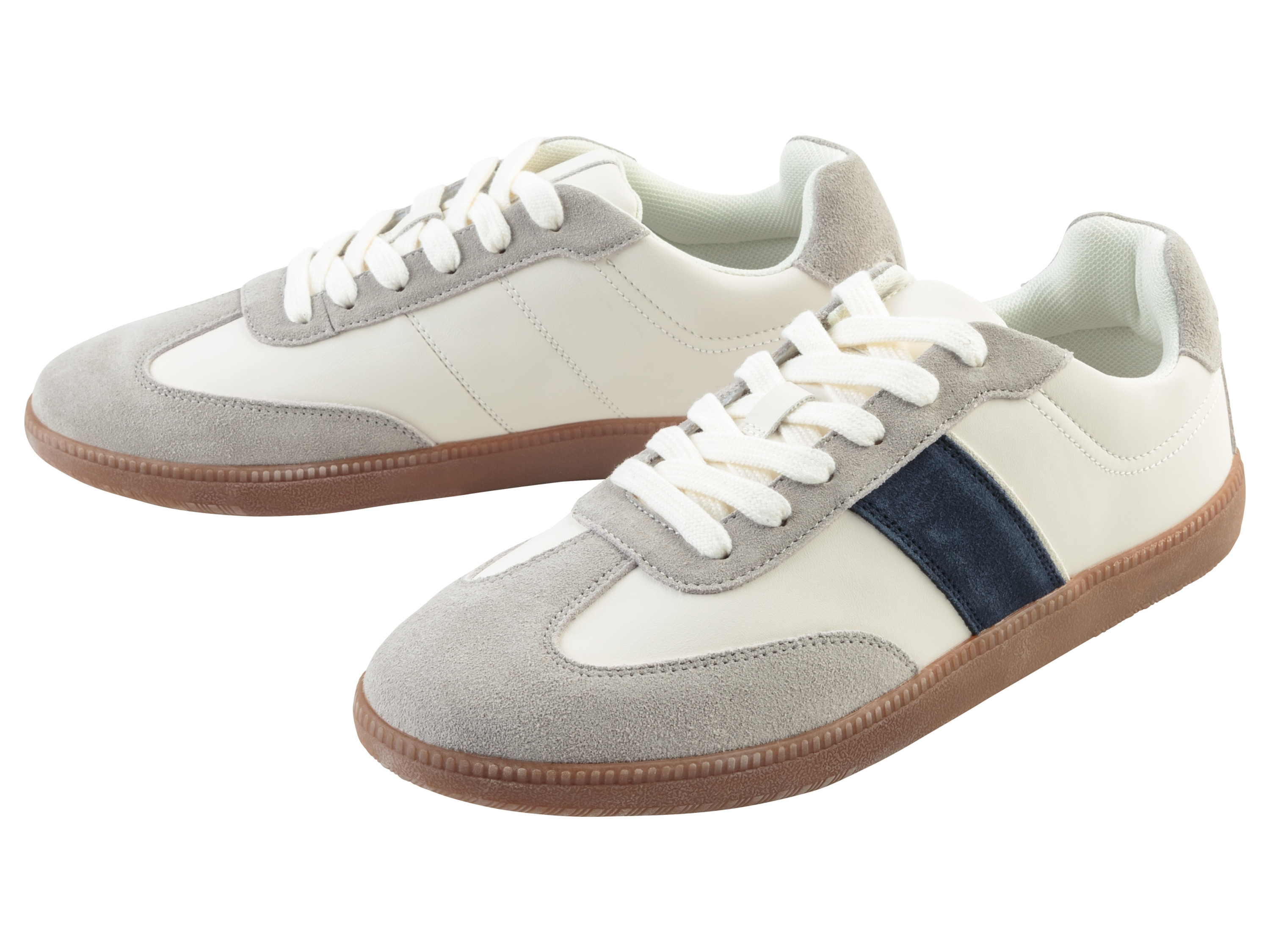 LIVERGY Heren sneakers (Wit, 43)