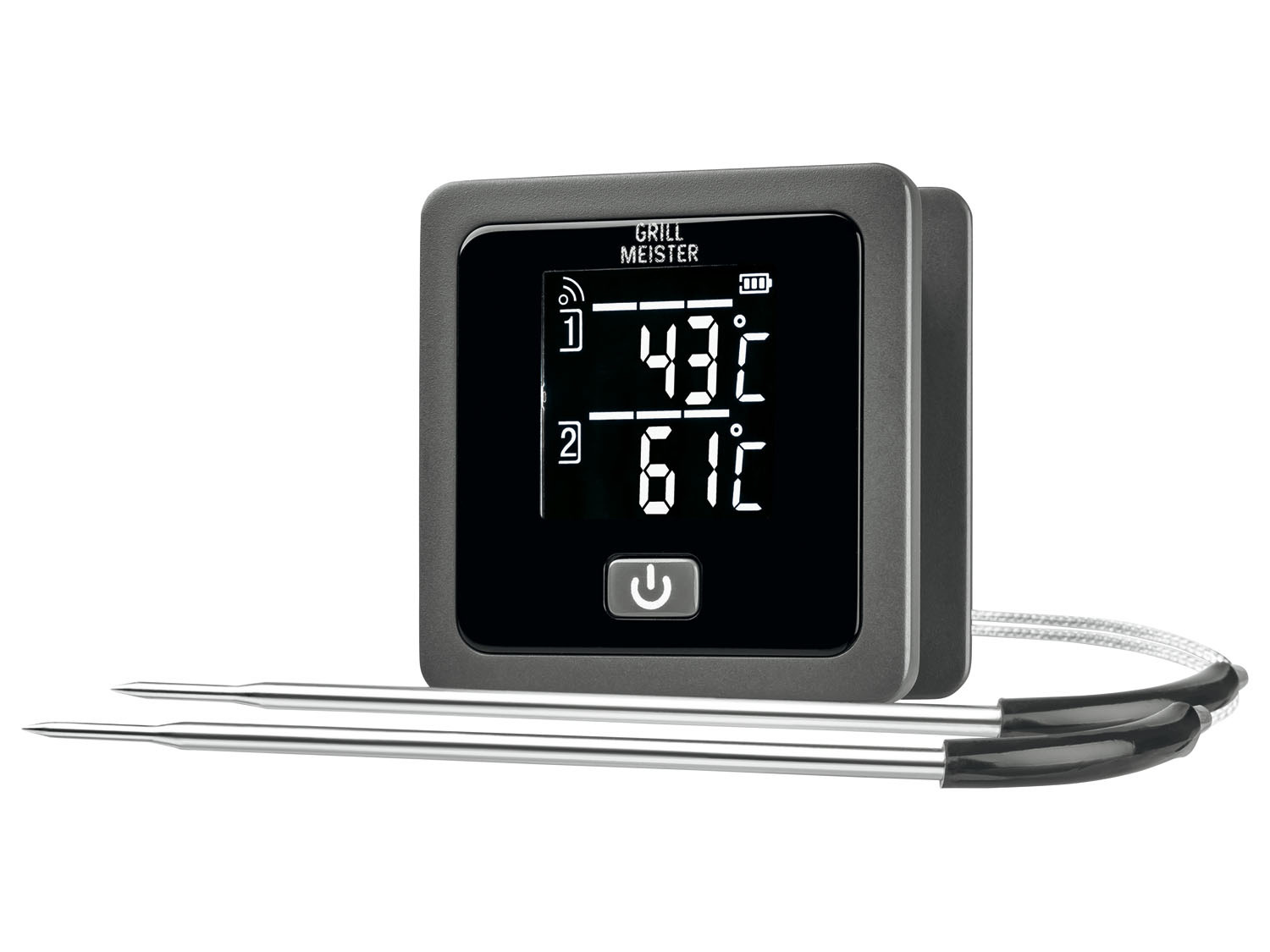 bout wenselijk Leonardoda GRILLMEISTER Draadloze BBQ-thermometer | LIDL
