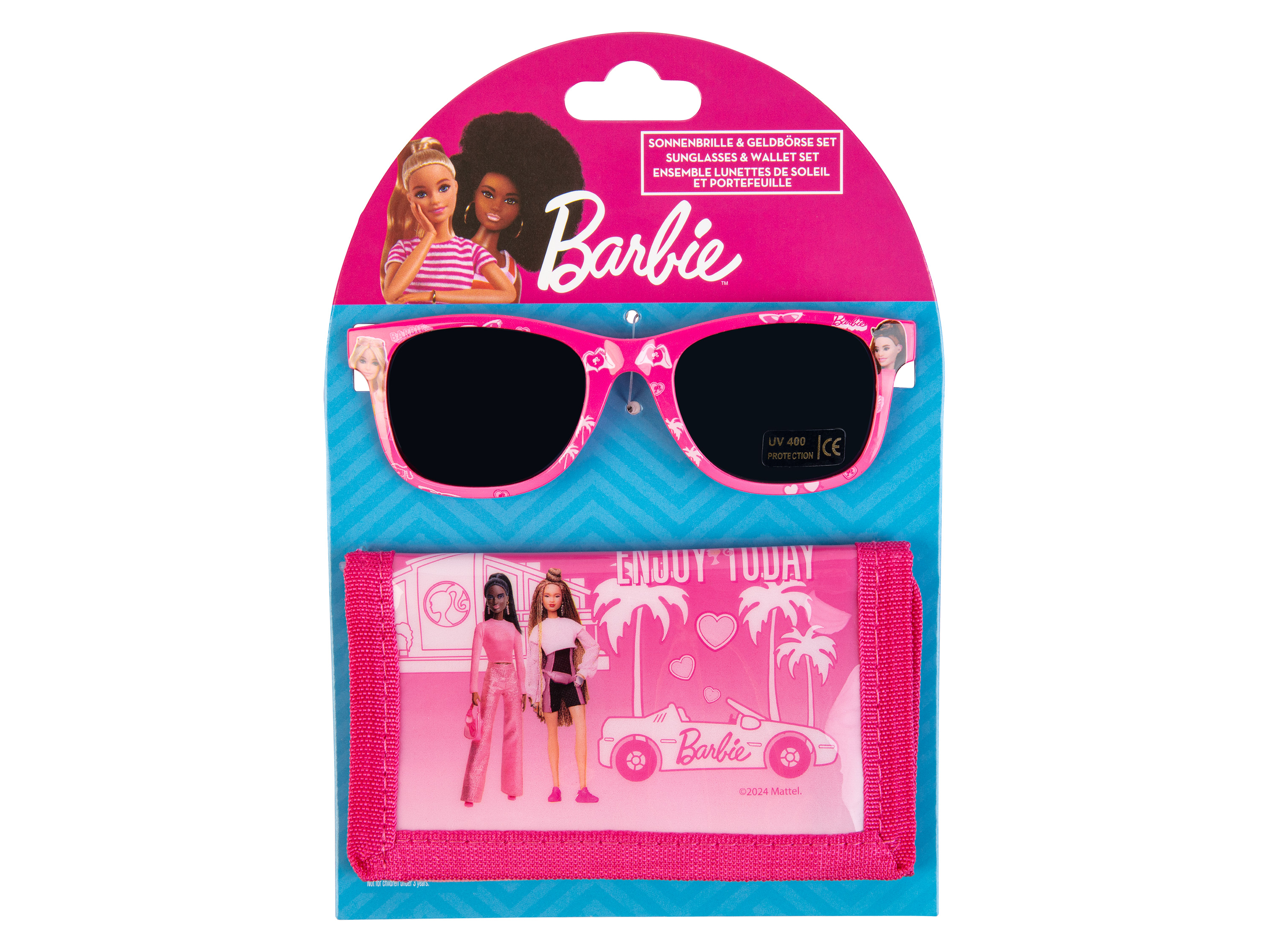 Zonnebril en portemonnee (Barbie)