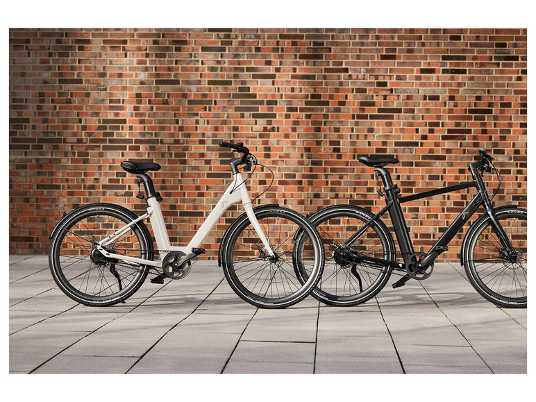 Ga naar volledige schermweergave: CRIVIT Urban E-Bike 27,5" crème - afbeelding 6