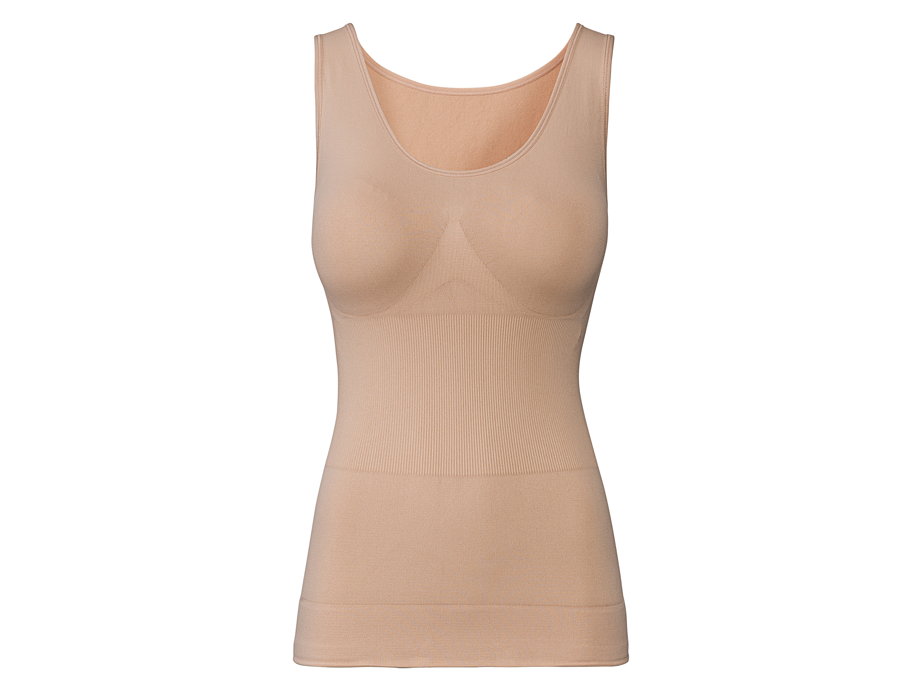 esmara Dames soft-shaping-hemd (S (36-38), Beige)