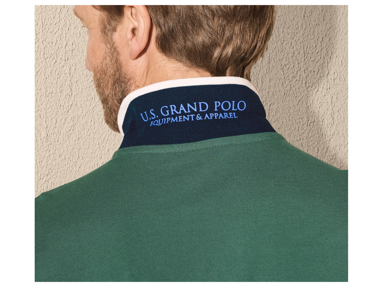 Ga naar volledige schermweergave: LIVERGY® Heren polo - afbeelding 6