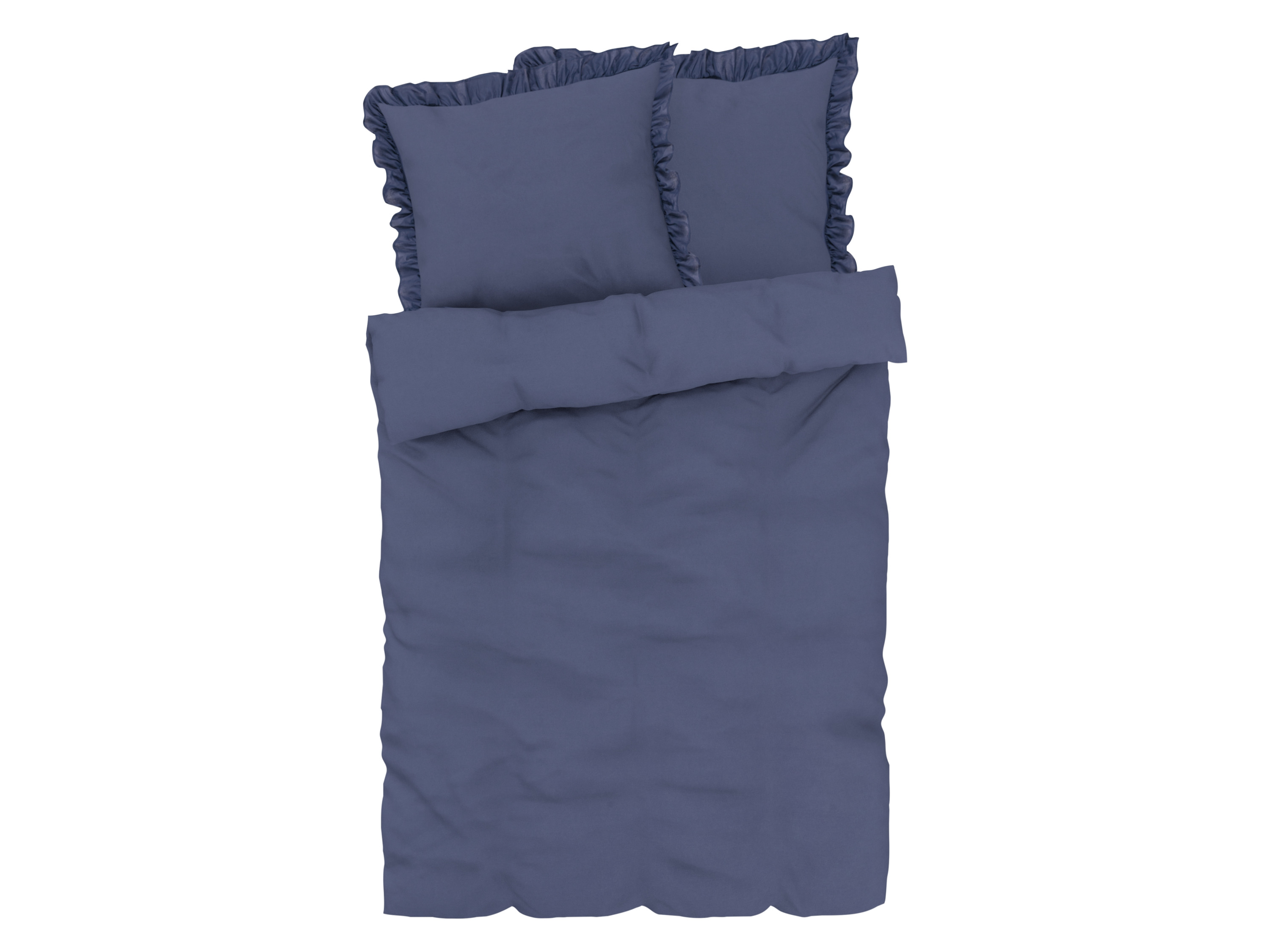 LIVARNO home Dekbedovertrek 240 x 220 cm (Blauw)