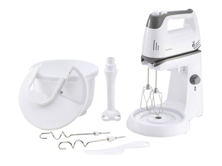 Ga naar volledige schermweergave: SILVERCREST® KITCHEN TOOLS Handmixer met kom en spatbescherming - afbeelding 4