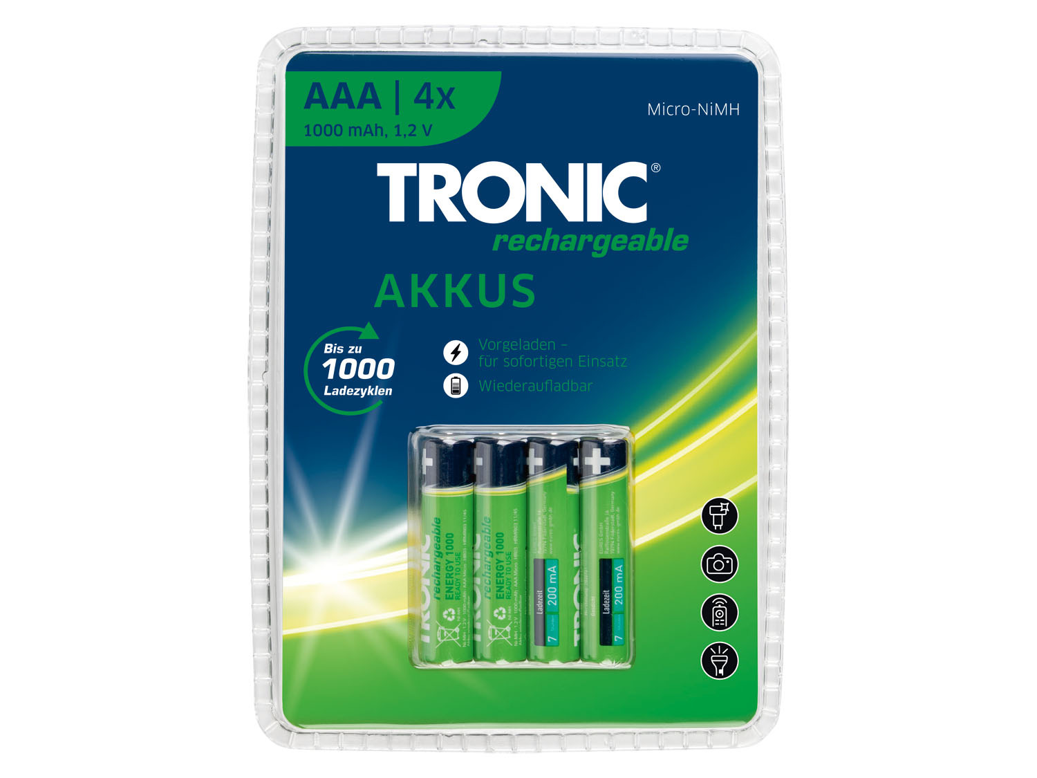 Tropisch erger maken Verschrikkelijk TRONIC® Oplaadbare batterijen online kopen | LIDL