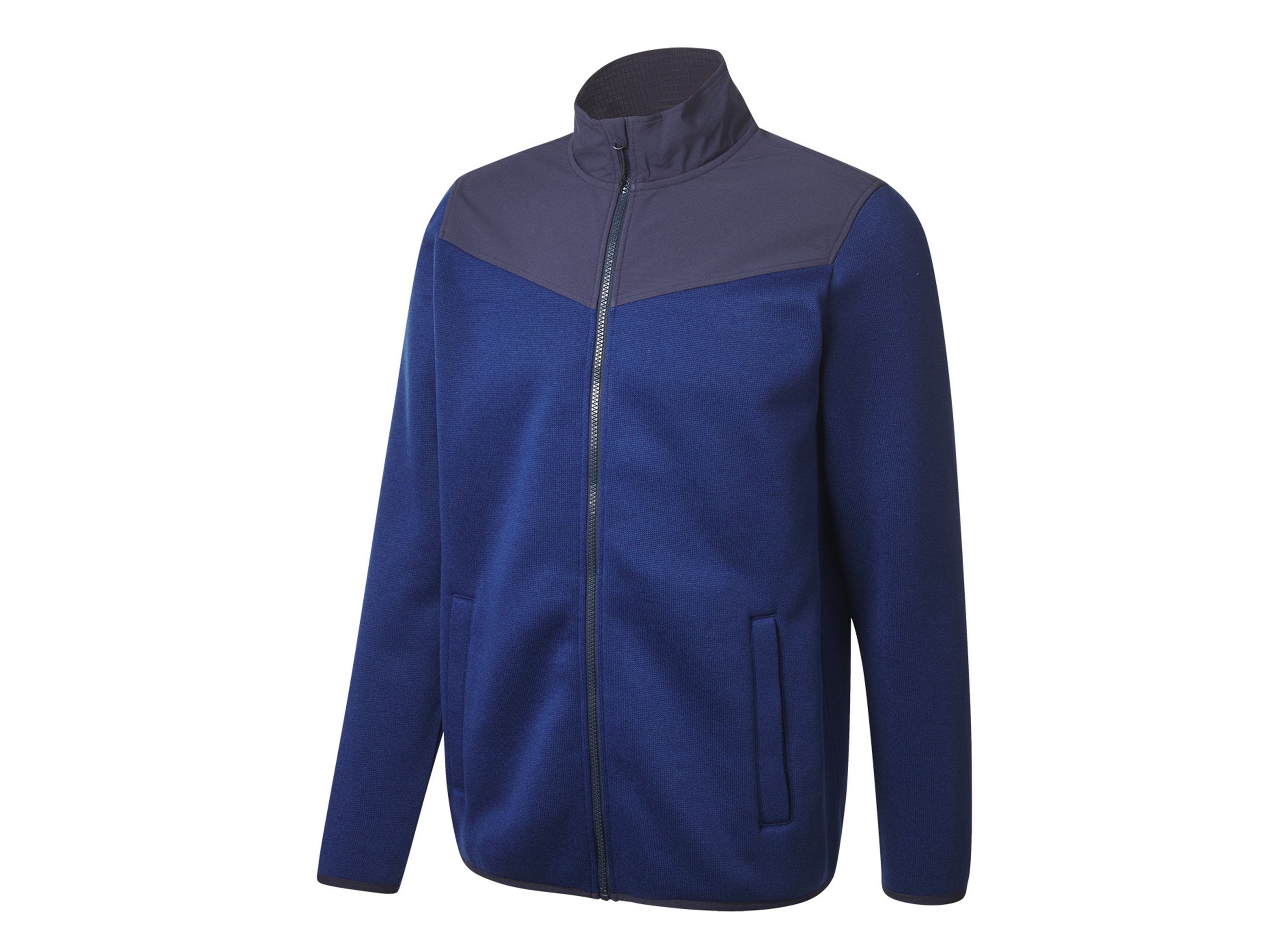 CRIVIT Heren fleecejack (S(44/46), Blauw)