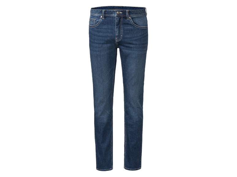 Heren jeans Slim Fit (46 (30/32), Donkerblauw)