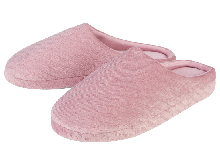 esmara Dames pantoffels met textielvoering (38/39, Roze)