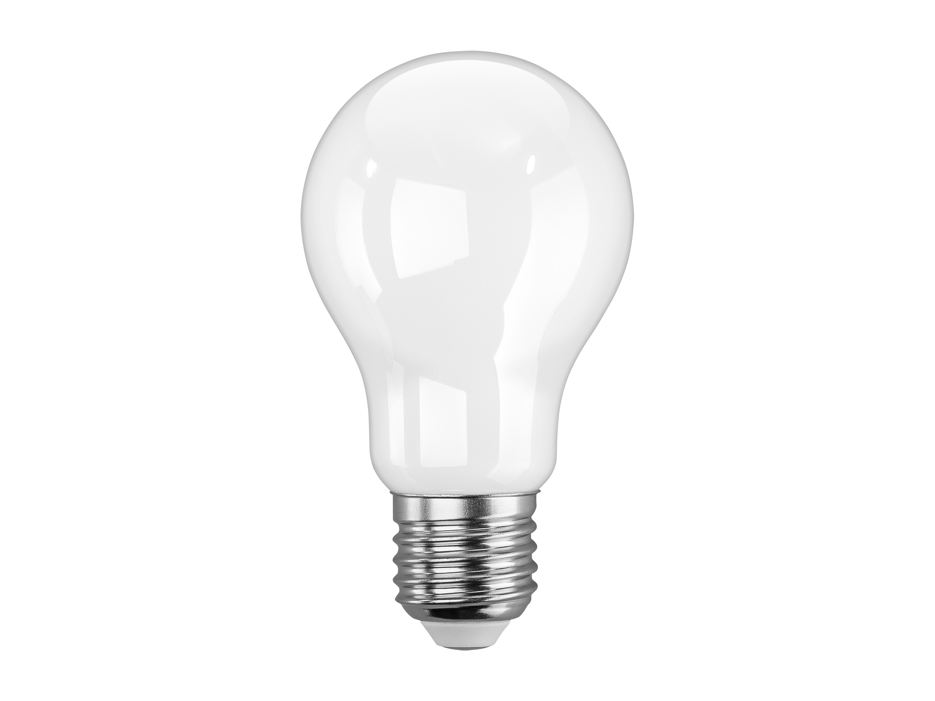 LIVARNO home LED-filament lamp (Bol E27 7,3W, melkwit)