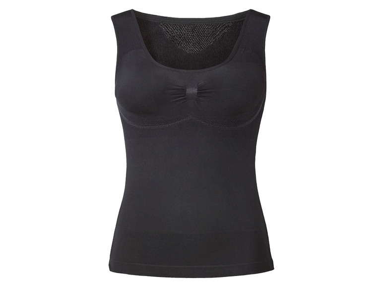 esmara Corrigerend dames hemd (L (44/46), Zwart/brede schouderbandjes)