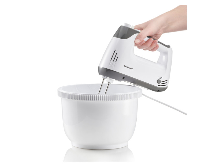 Ga naar volledige schermweergave: SILVERCREST® KITCHEN TOOLS Handmixer met kom en spatbescherming - afbeelding 3