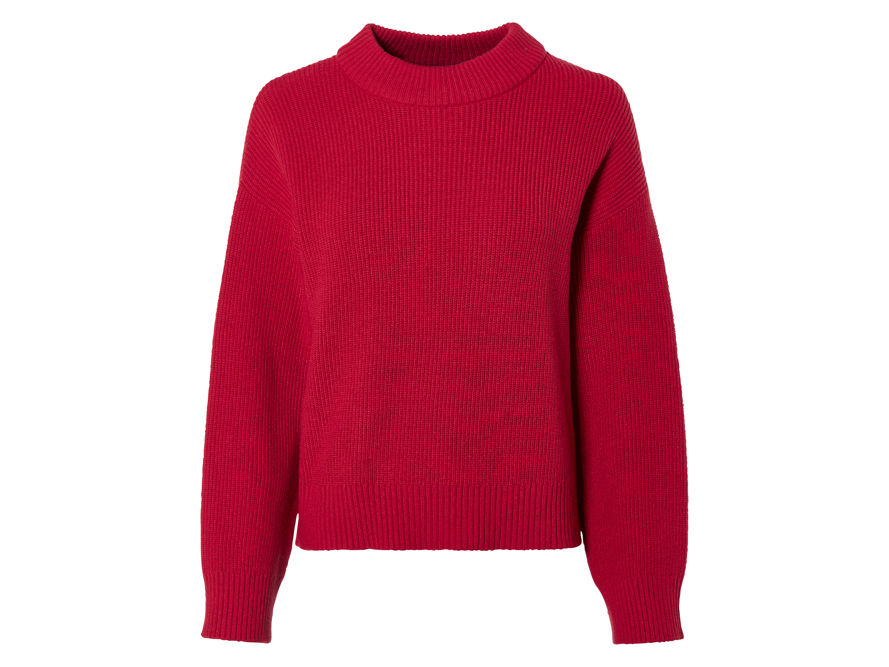 esmara Dames gebreide pullover (M(40/42), Rood)