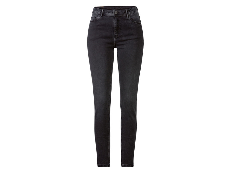esmara Dames jeans - super skinny (42, Grijs)