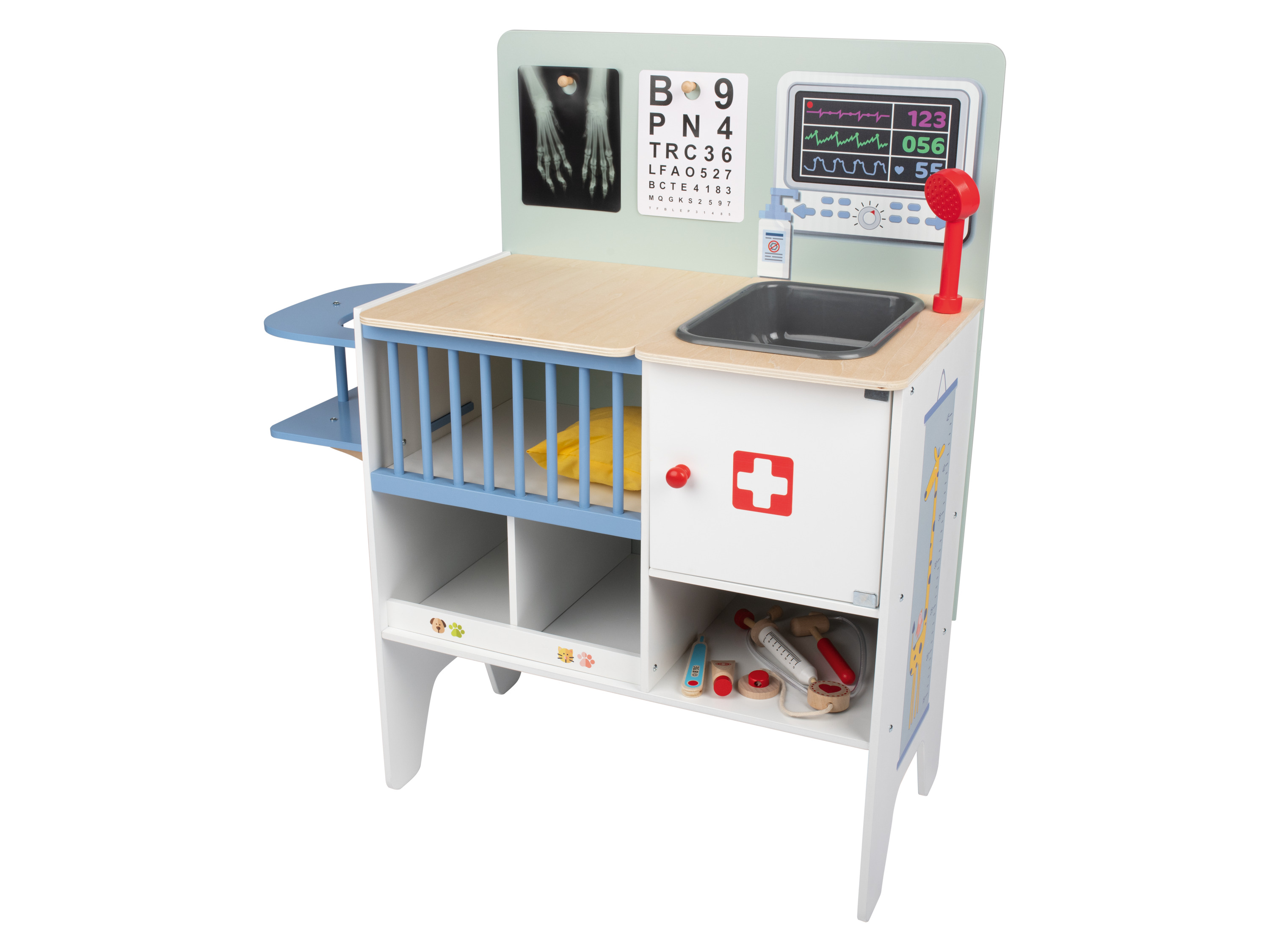 Playtive 2-in-1 babykliniek en dierenarts