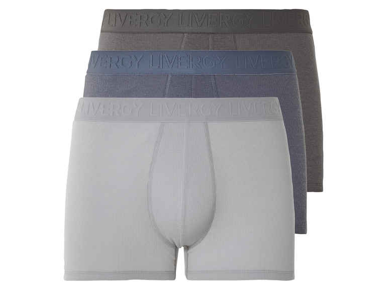 Ga naar volledige schermweergave: LIVERGY® 3 heren boxers - afbeelding 2