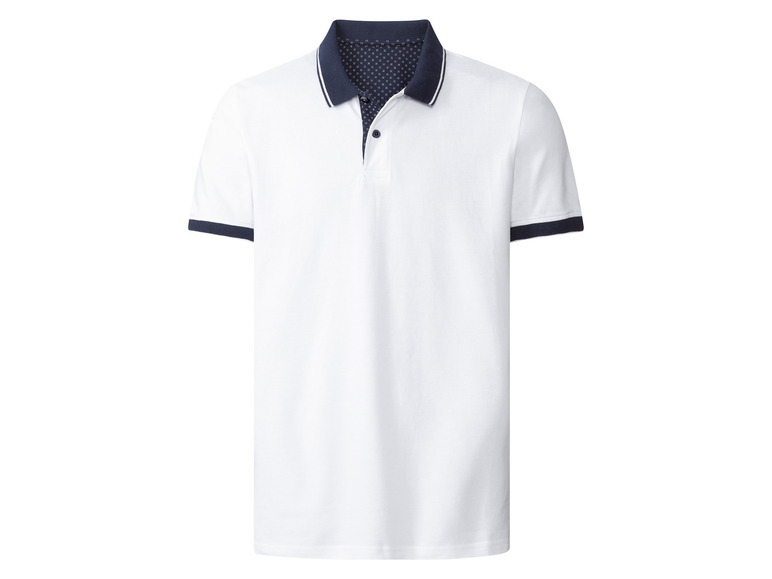 Heren polo (M (48/50), Wit)