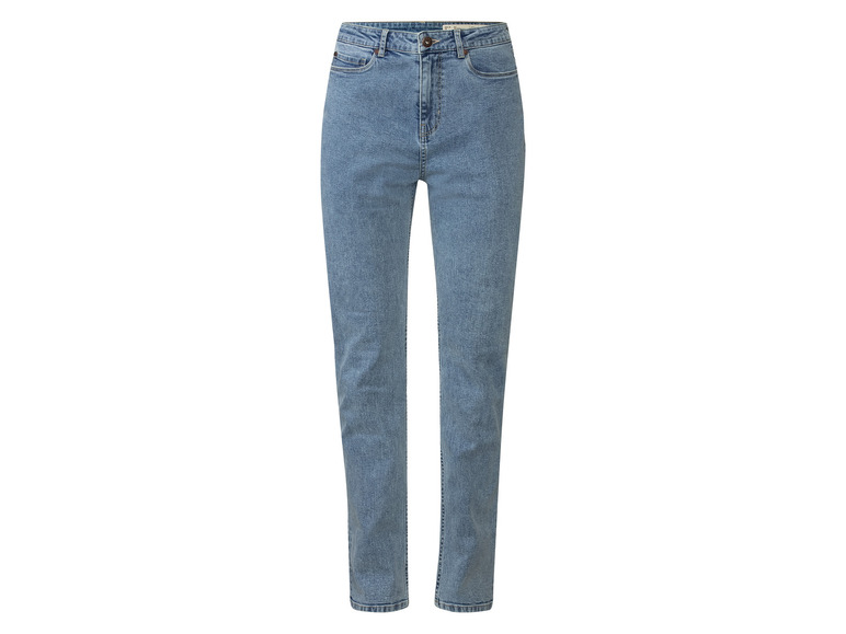 esmara Dames jeans straight fit (36, regulier, Lichtblauw)