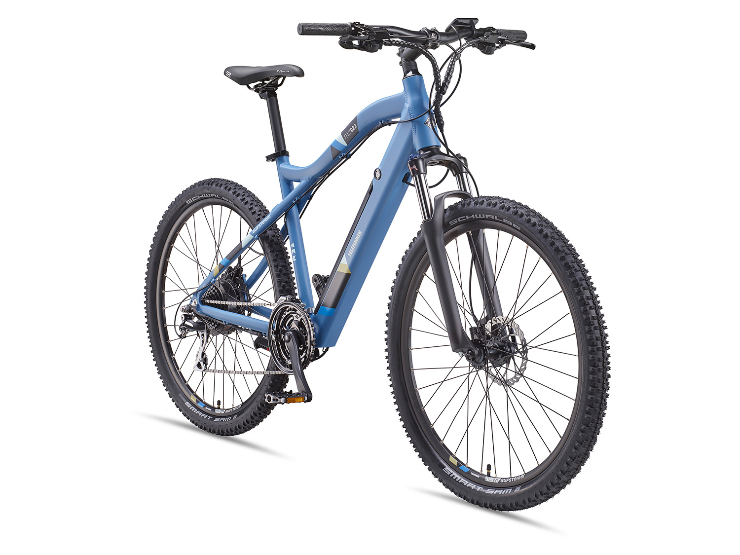 TELEFUNKEN E-mountainbike Klimmer M922 27,5 / 29" (27,5", Blauw)