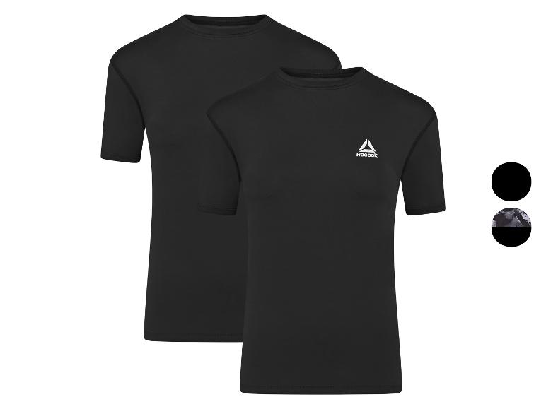 Ga naar volledige schermweergave: Reebok 2 heren sportshirts - afbeelding 1