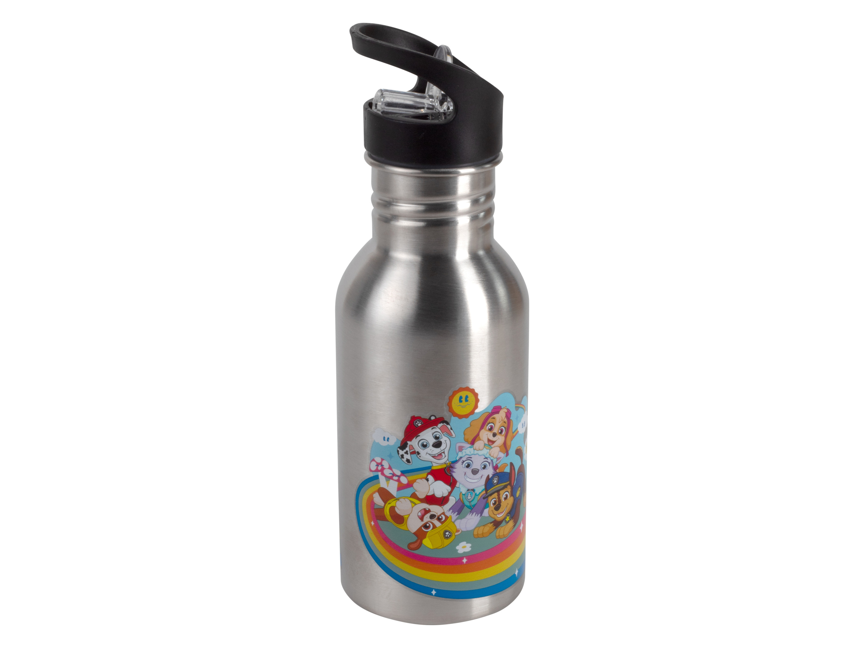 RVS drinkfles en broodtrommel (Paw Patrol drinkfles)