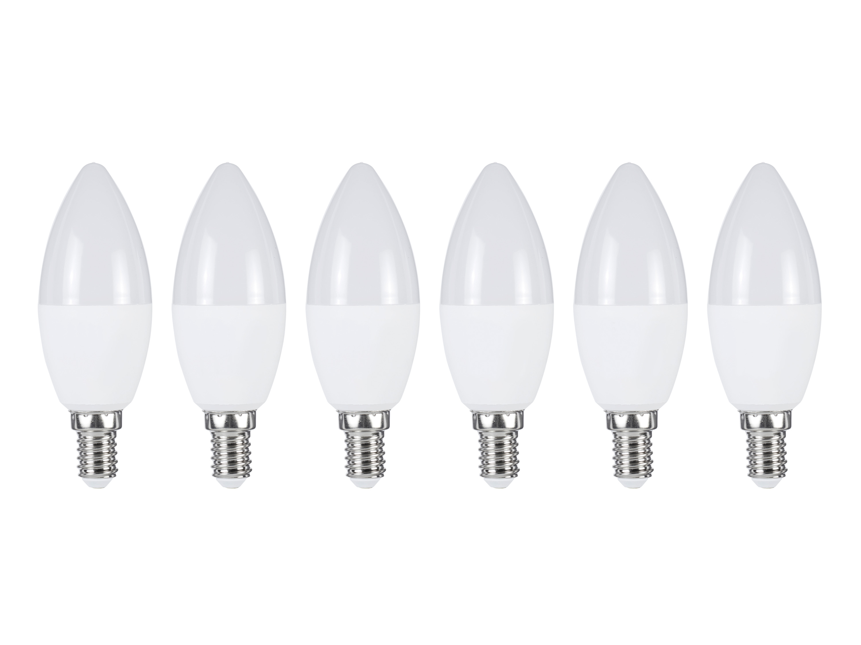 LIVARNO home LED-lampen 6 stuks (Kaars E14)