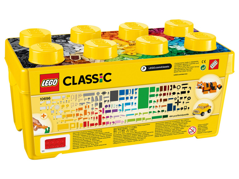 Ga naar volledige schermweergave: LEGO® Classic Creative medium opbergdoos 10696 - afbeelding 2