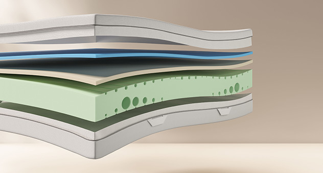 Hn8 Schlafsysteme 7-Zonen Kaltschaum-Matratze Sleep Balance