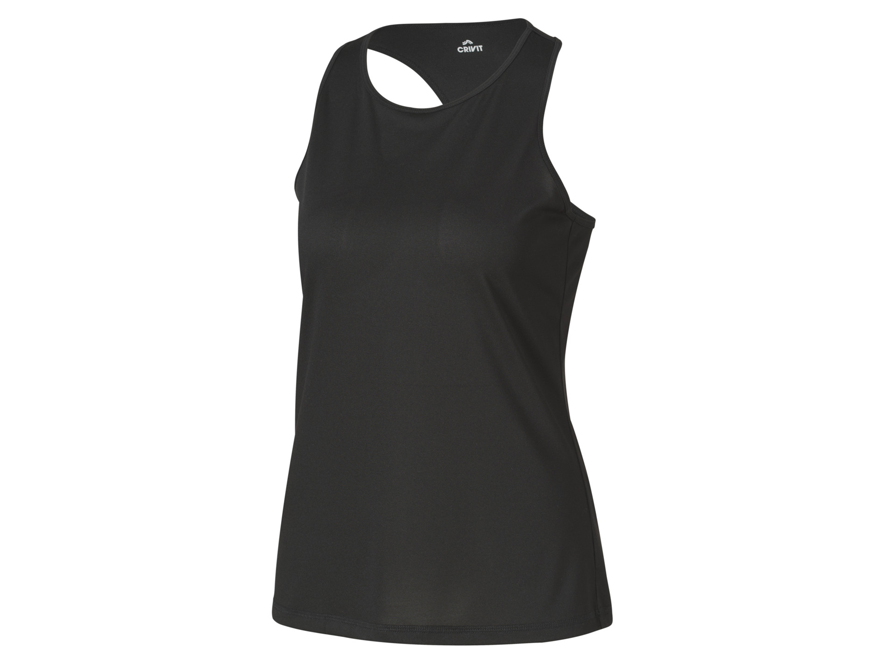 CRIVIT Dames sport top (L (44-46), Zwart)