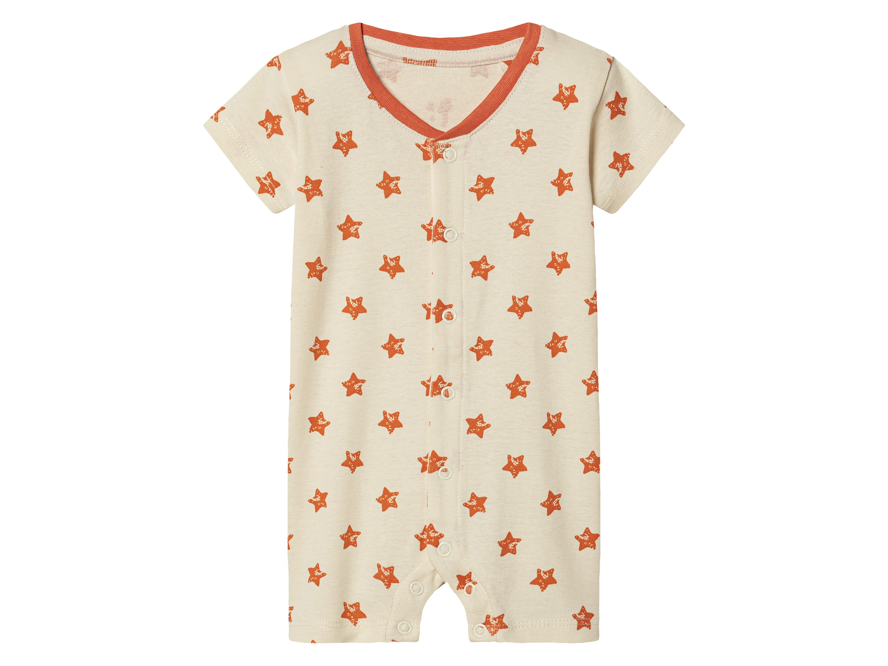 lupilu Baby pyjama (56, Crèmekleurig patroon)