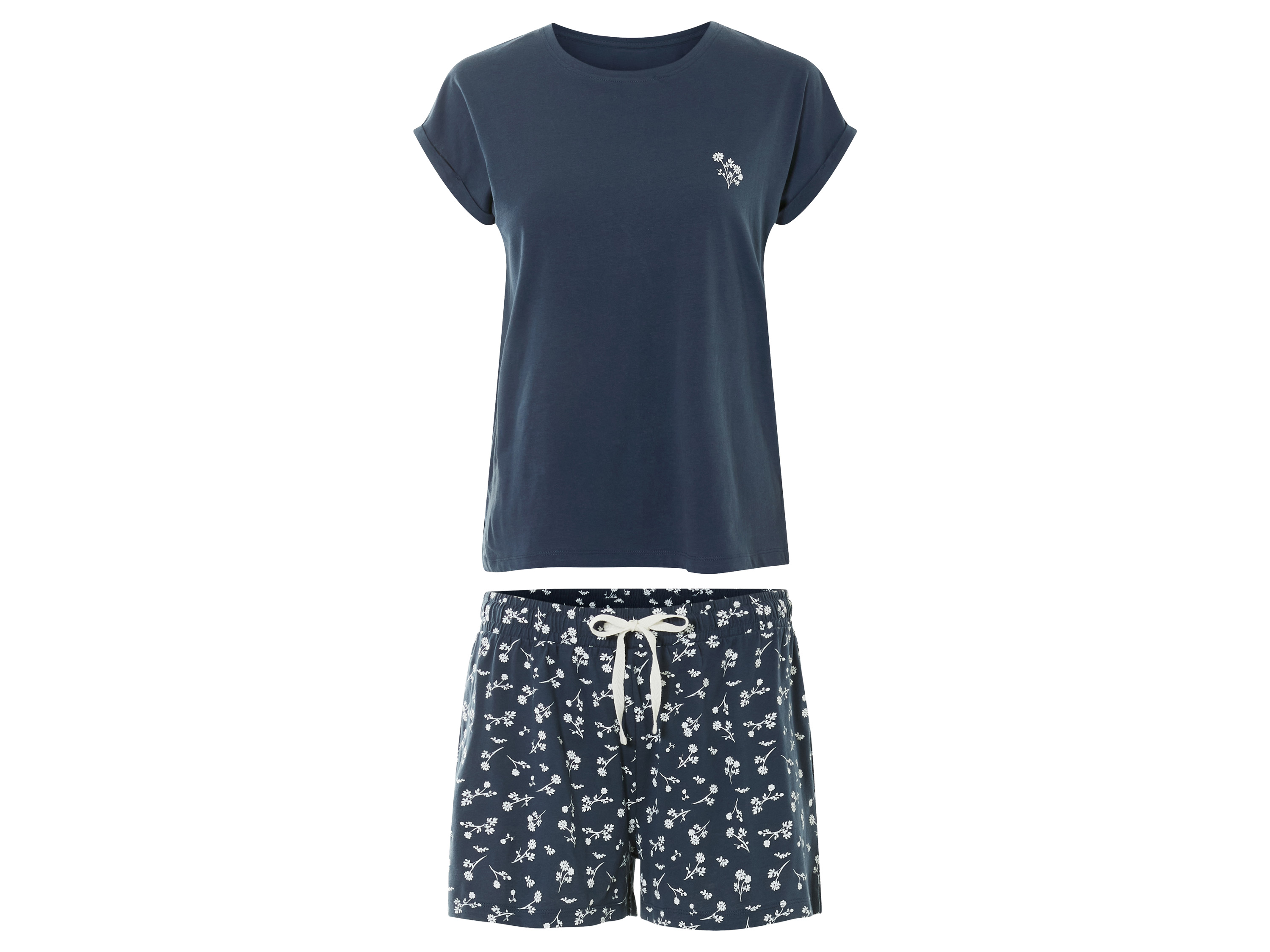 esmara Dames pyjama (Marineblauw, XS(32/34))