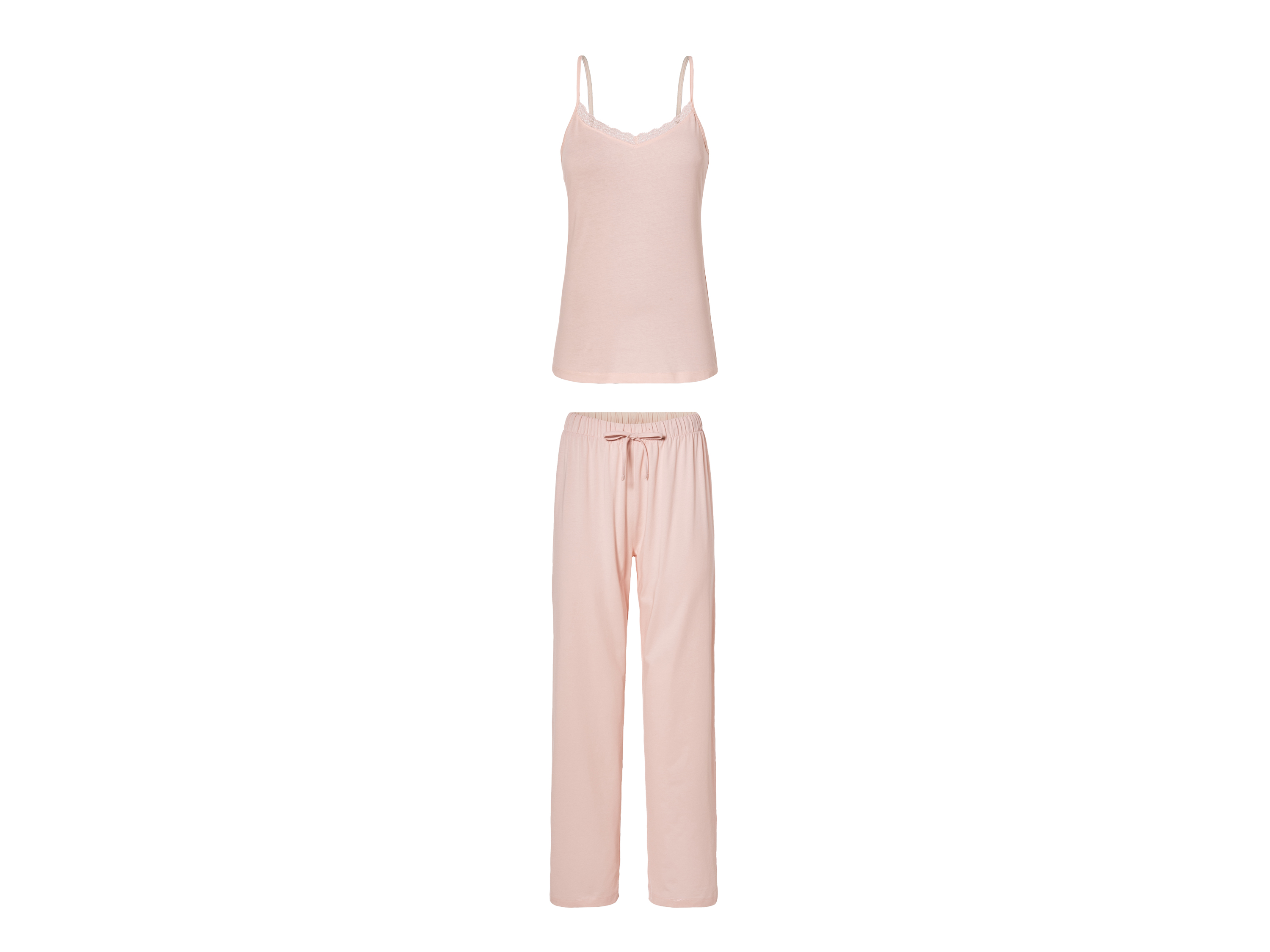 esmara Dames Pyjama (S (36-38), Lichtroze)