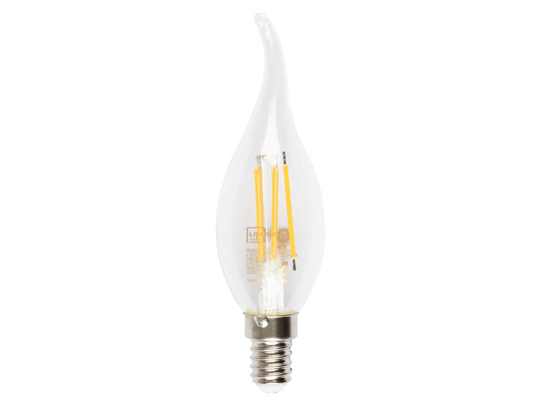 LIVARNO home LED-filamentlamp (Kaars wind E14)