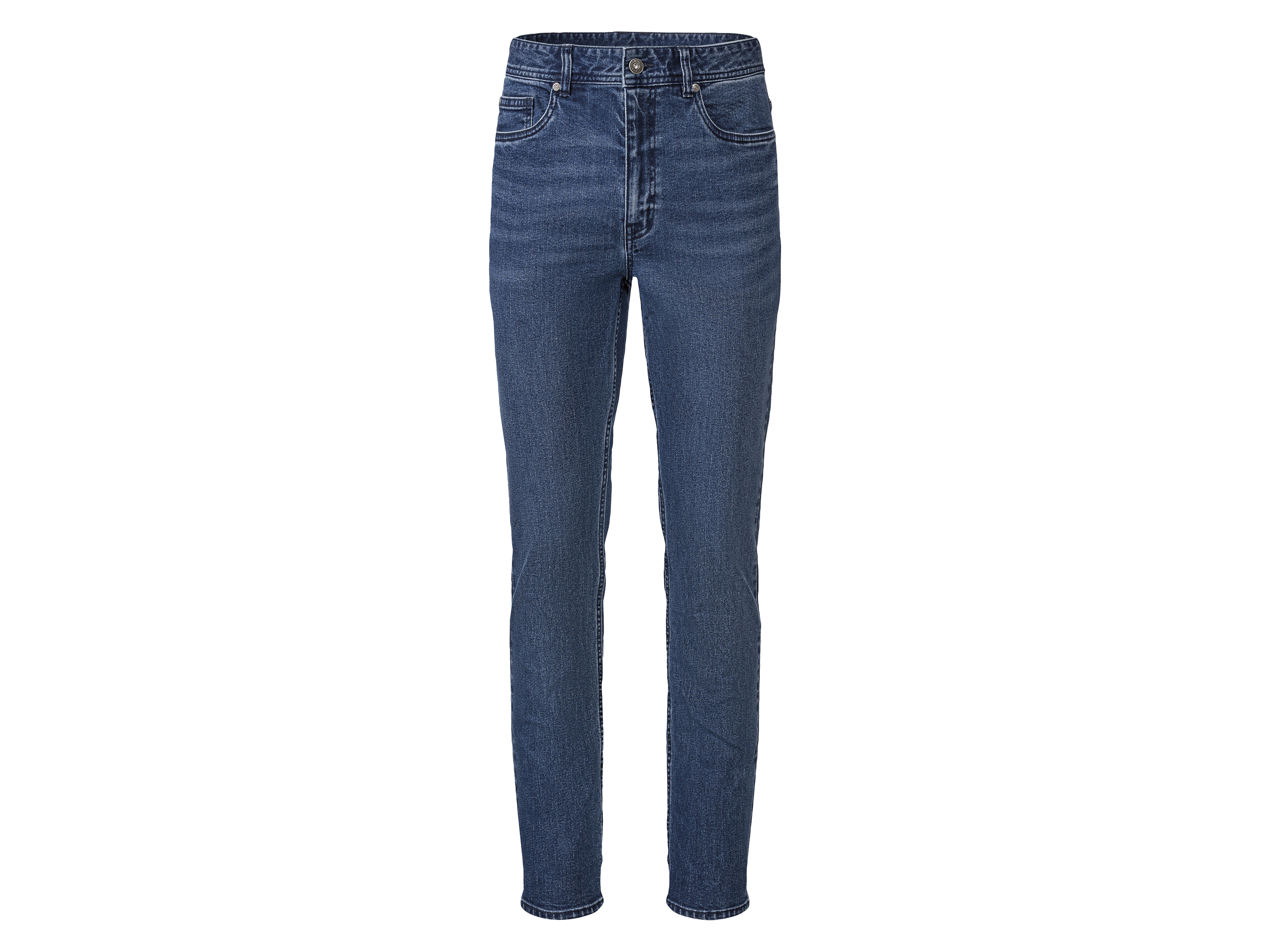 LIVERGY Herenjeans (52 (36/32), Blauw)