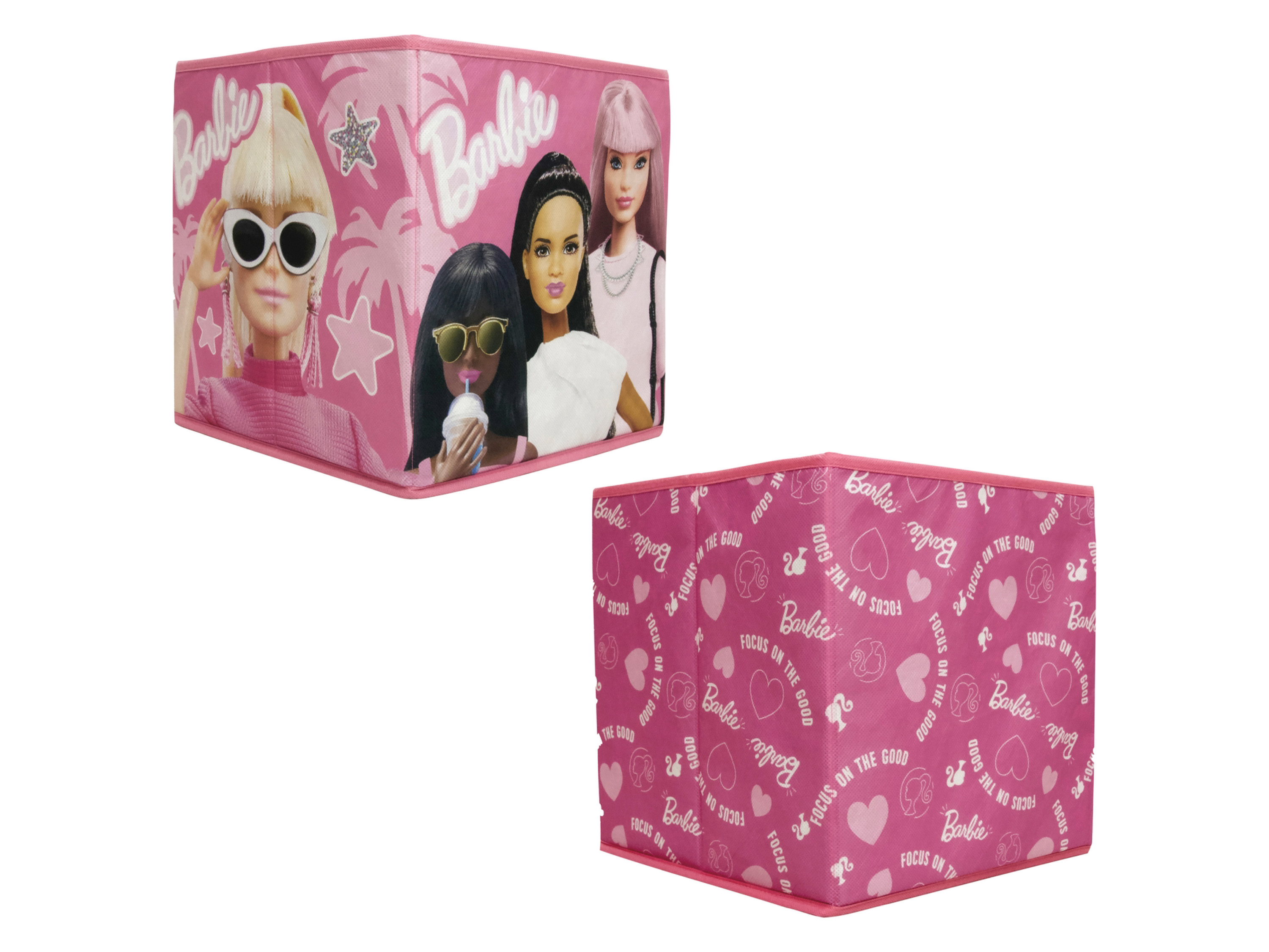 Barbie 2 opbergboxen (Roze)