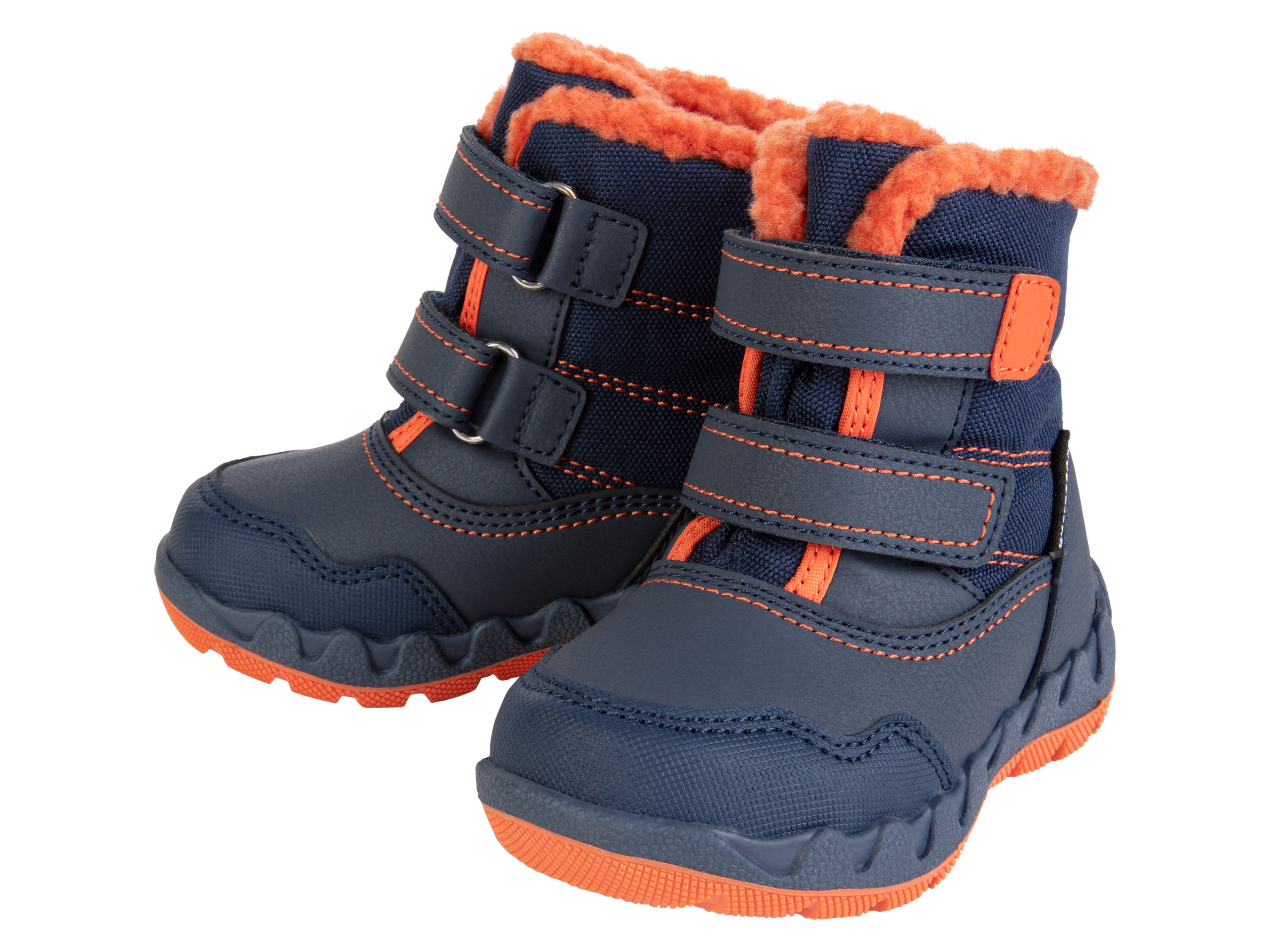 lupilu Kinder snowboots (24, Marineblauw-oranje)